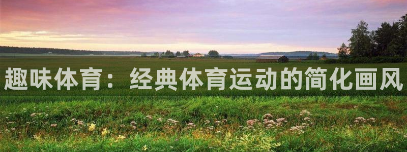 尊龙官方正版app神州：趣味体育：经典体育运动的简化画风