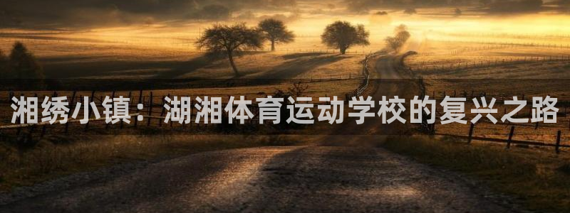 尊龙官方正版app集团：湘绣小镇：湖湘体育运动学校的